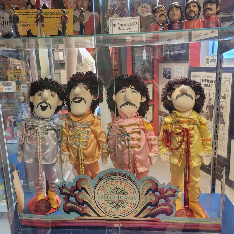 Strands Of Hair From All Four Beatles Members