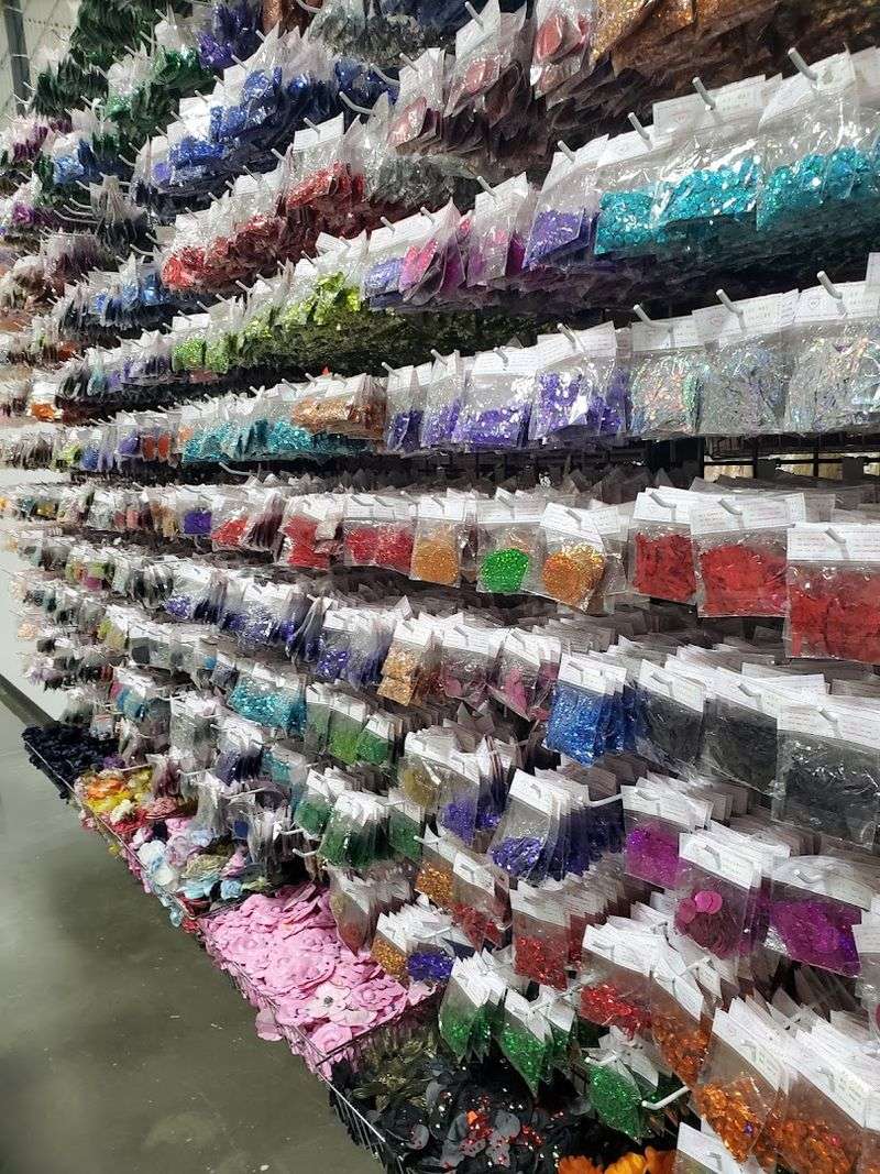 A Notions Section Stocked With Everything A Sewist Needs