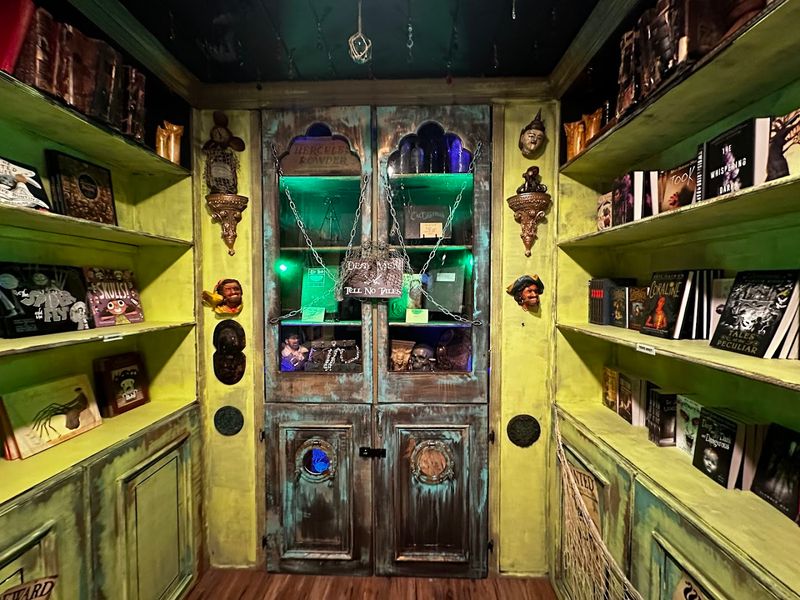Explore A Spooky Connecticut Bookshop That Feels Like Stepping Into Another World - Decor Hint Dark Decor Makes Browsing Feel Magical