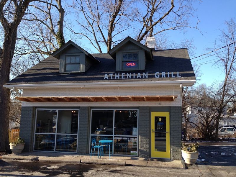 This Is Kentucky's Best Greek Restaurant Where Authenticity Meets Southern Hospitality - Decor Hint The Charming Two-Story Cottage Setting