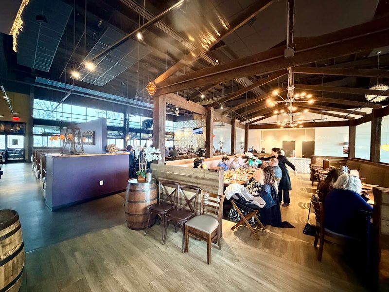 Rustic-Modern Interior With Big Windows And Industrial Charm