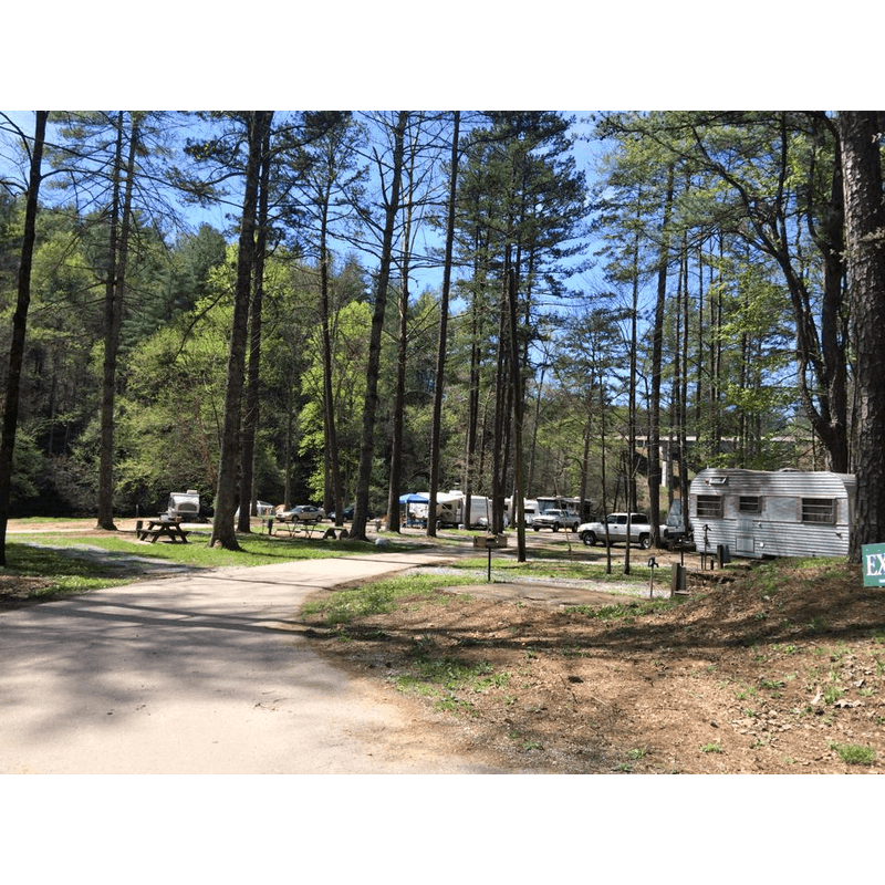 Camping With Clean Amenities And Fire Pits