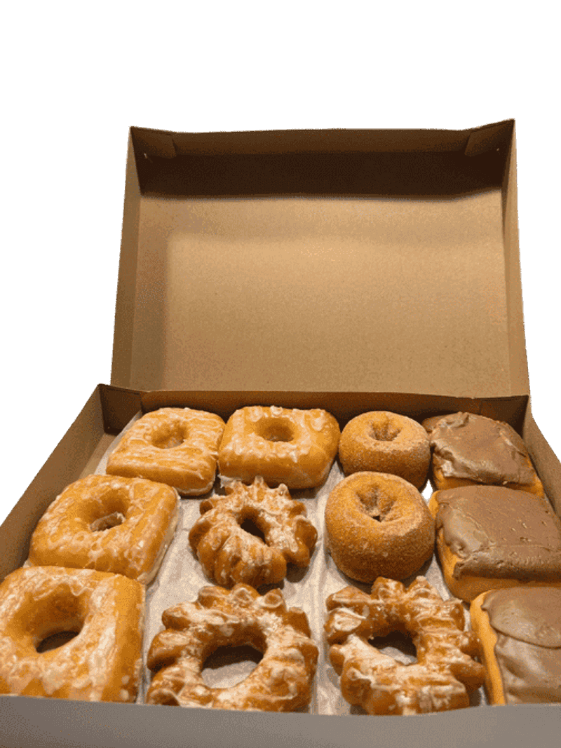 14 Indiana Bakeries That Locals Keep Recommending Again And Again - Decor Hint Square Donuts