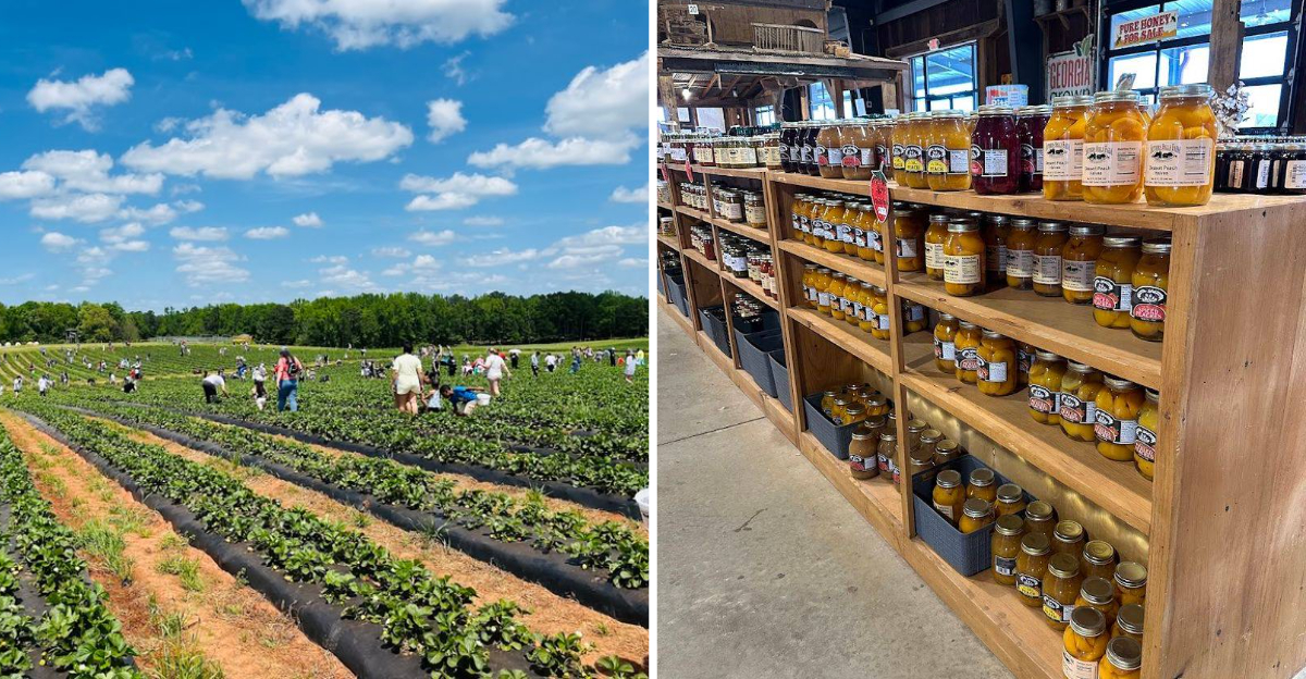 Strawberry Picking And Homemade Treats Turn This Georgia Farm Into The Perfect Spring Escape - Decor Hint