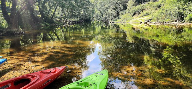 Kayaking And Canoeing On The Red River