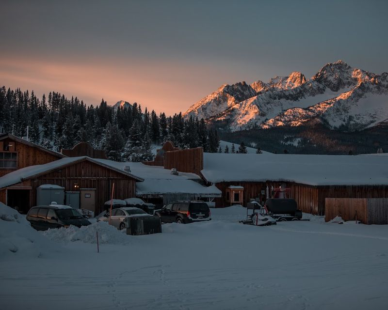 Winter Turns The Valley Silent