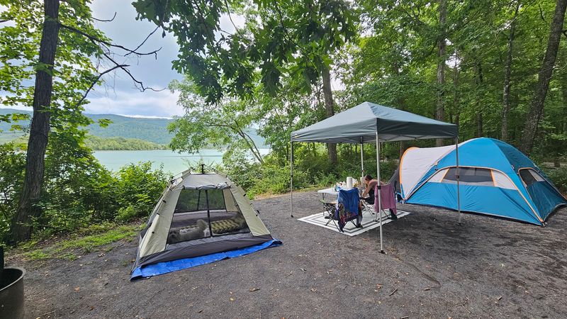 Camping Under The Mountain Stars