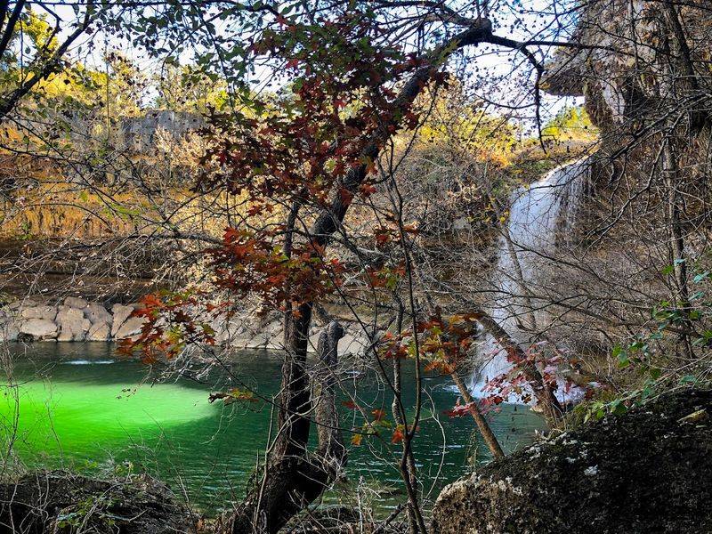 The Waterfall And The Grotto