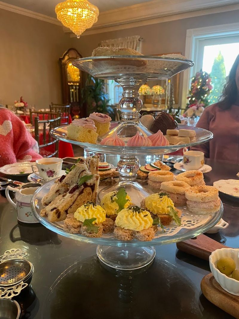 Afternoon Tea Feels Wonderfully Old-Fashioned At This Connecticut Tea Room - Decor Hint Sweet Treats And Savory Bites
