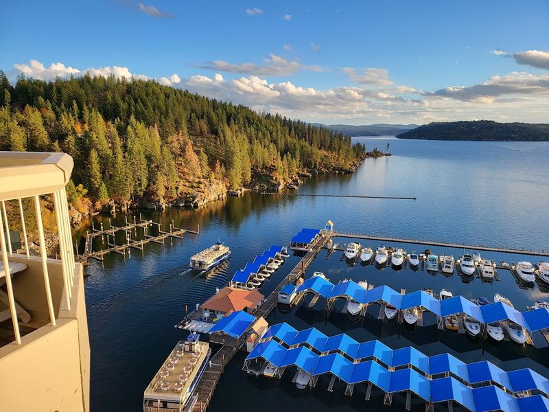 This Three-Quarter-Mile Floating Boardwalk In Idaho Leads To Sparkling Lake Views - Decor Hint The Marina Adds Boats To The Scenery