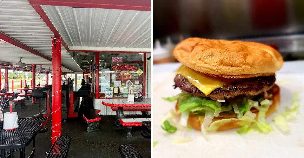 The 1950s Style Burger Joint In Florida Known For Some Of The States Best Cheeseburgers - Decor Hint