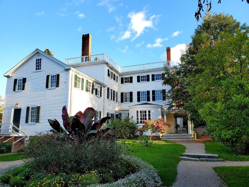 New Hampshire has a 10-acre outdoor museum where history comes alive - Decorating Tip The Goodwin Mansion Stands Tall