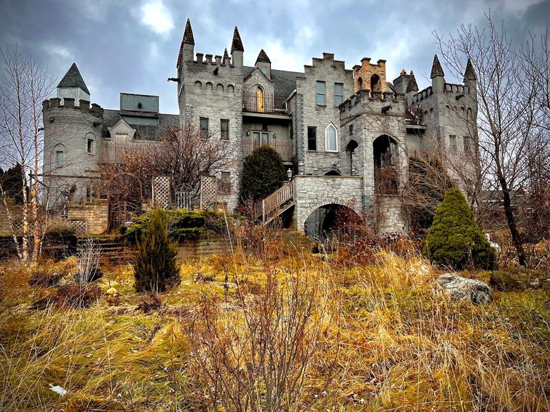 The Surreal Feeling Of A Castle Among Cornfields