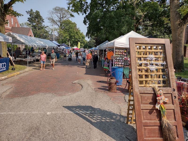 Amish-Crafted Goods And Downtown Shopping