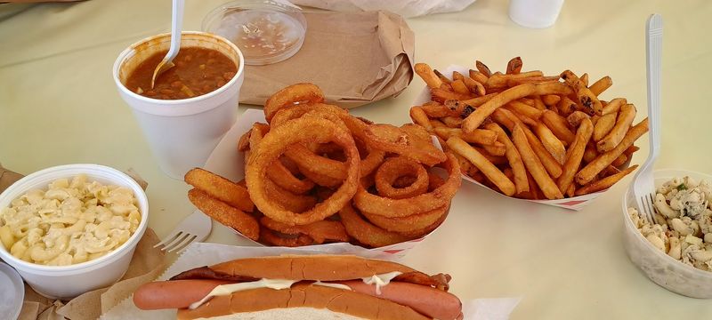 This Homey Massachusetts Hot Dog Joint Has Burgers So Good They Might Steal The Show - Decor Hint Fries Worth Talking About