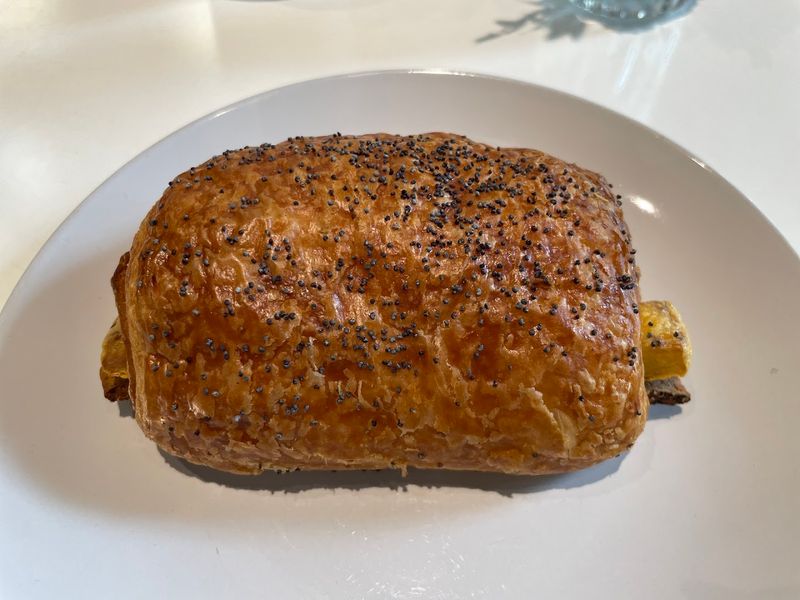The Bakon, Egg, And Cheese Croissant Is A Whole Moment