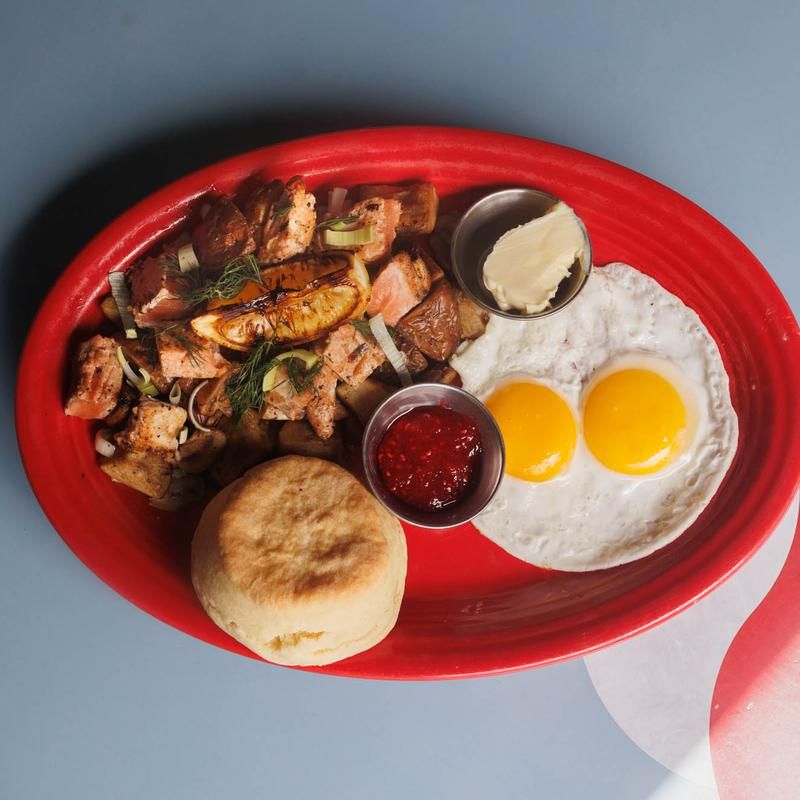 What Breakfast Looks Like Here