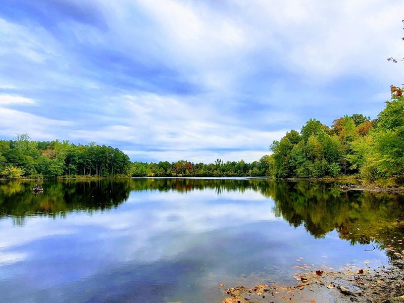 Flat Rock Lake And Its Quiet Shoreline Walks