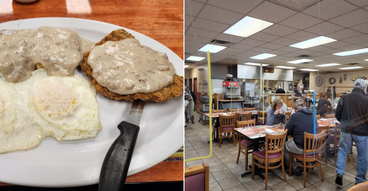 The Finest Chicken Fried Steak In Connecticut Is Waiting At This Unassuming Restaurant - Decor Hint