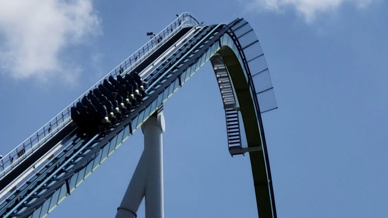 Speeds Up To 95 MPH Give The Ride Its Bite