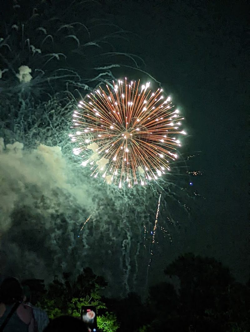 National Acts Keep The Crowd Waiting For Fireworks