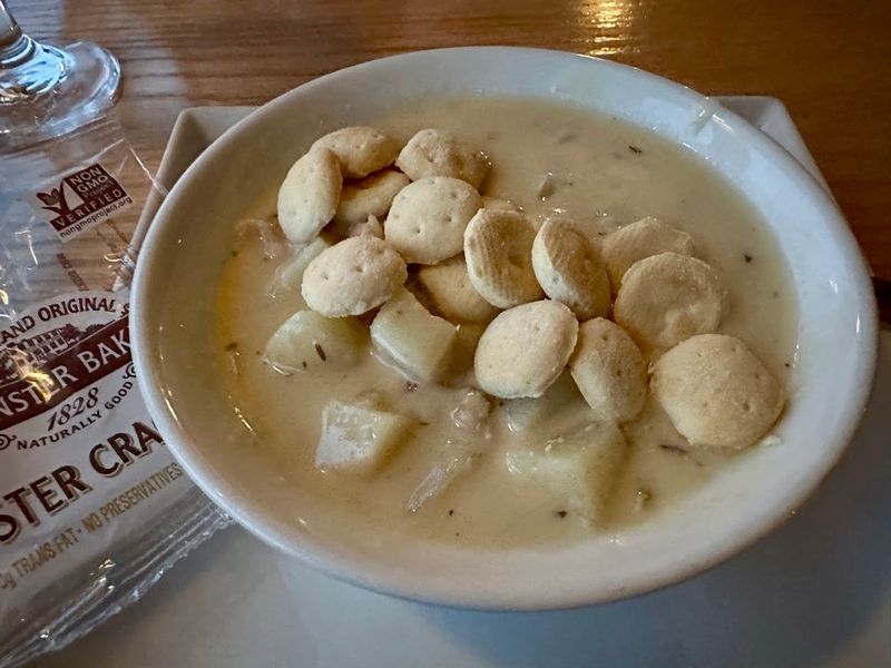 House-Made Clam Chowder Gives The Meal Its Cozy Lakefront Hook