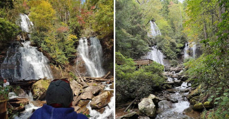 The Georgia Double Waterfall That Proves Nature Can Create Something Almost Too Beautiful To Be Real