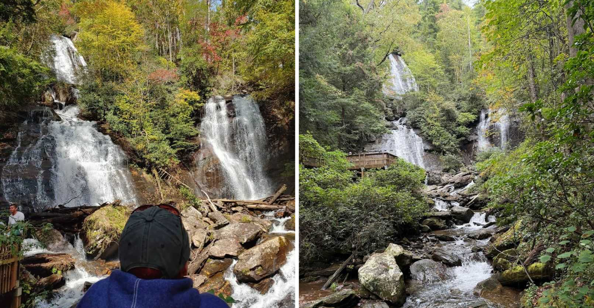 The Georgia Double Waterfall That Proves Nature Can Create Something Almost Too Beautiful To Be Real - Decor Hint