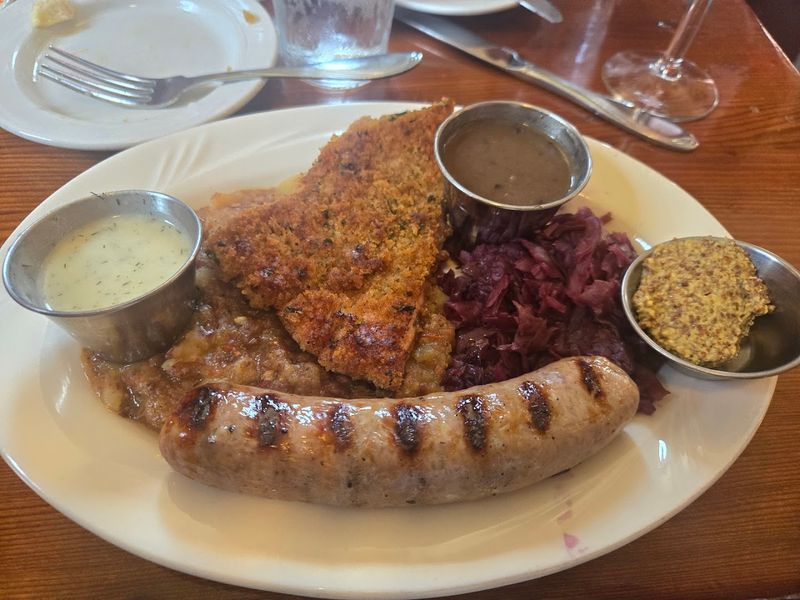 This Missouri Restaurant Is A Go-To Spot For German Specialties In A Historic Setting - Decor Hint Schweineschnitzel Done The Right Way