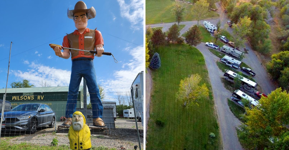 The Giant Cowboy Muffler Man Off I 84 Has Been An Idaho Road Trip Oddity For Decades - Decor Hint