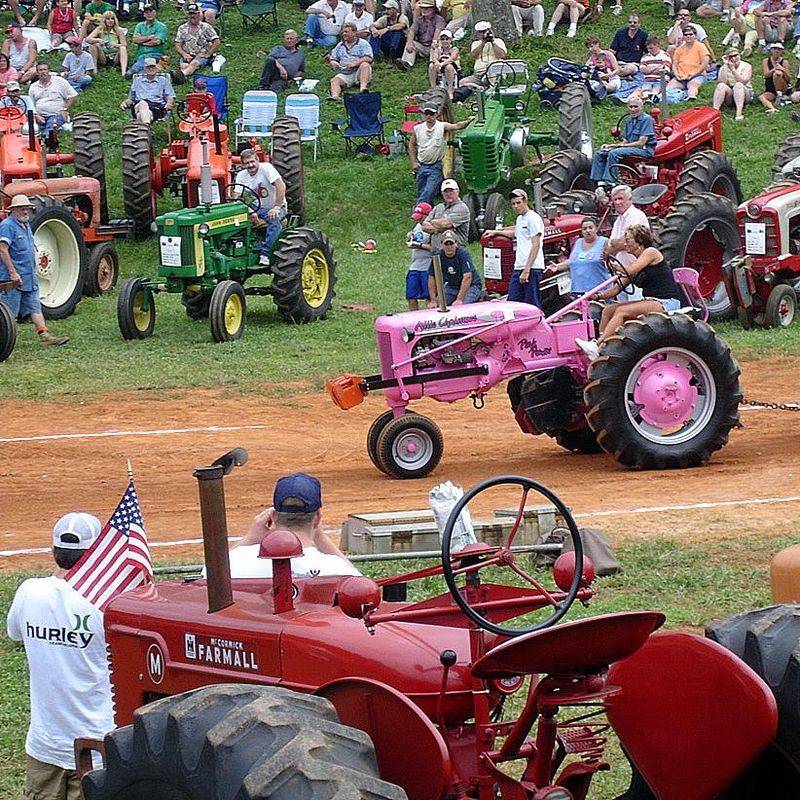 Tractor Pulls Bring The Loudest Old-School Drama