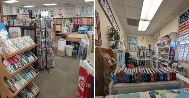 The Hidden Two-Floor Georgia Fabric World Where Every Staircase Leads To New Treasures