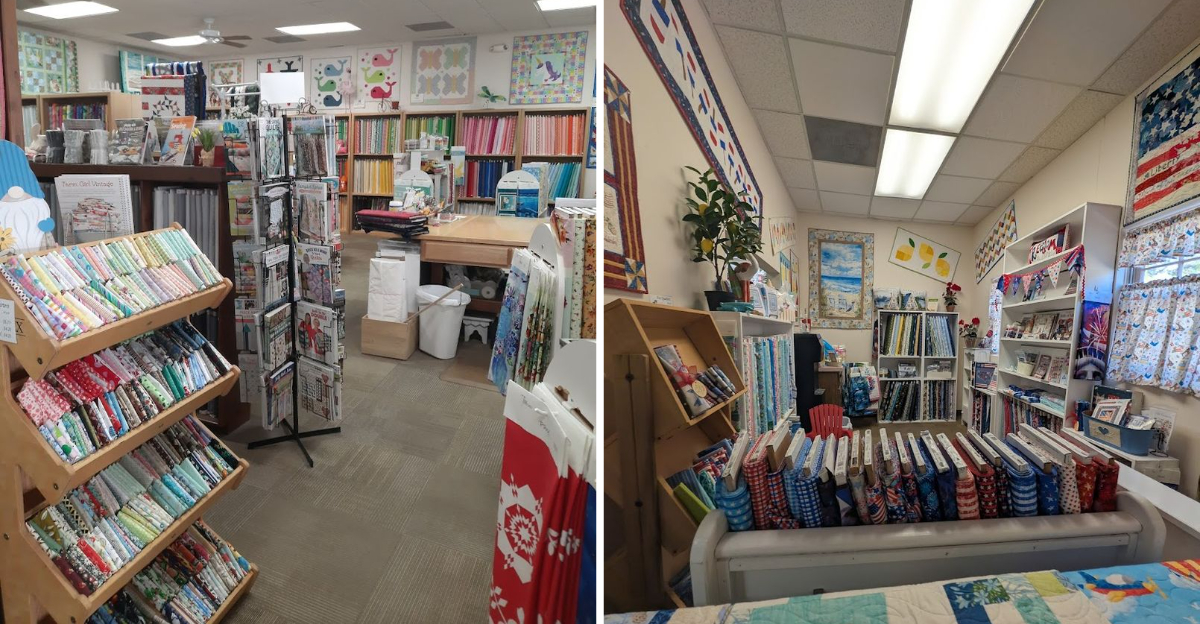 The Hidden Two Floor Georgia Fabric World Where Every Staircase Leads To New Treasures - Decor Hint