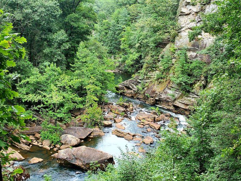 Boulder Scrambling On The Gorge Floor