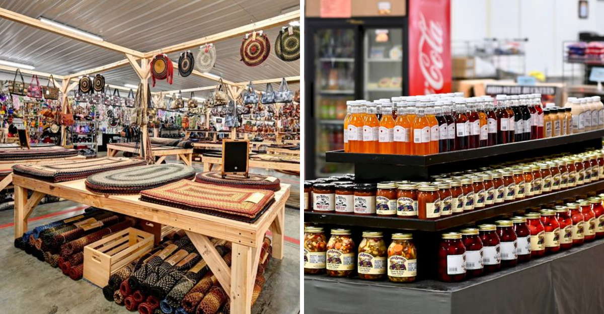 The Huge Indoor Ohio Market Packed With Amish Treats And Vintage Finds In One Place - Decor Hint