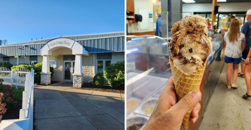 The Iconic Ice Cream Parlor In Ohio Where One Dip Somehow Equals Three Scoops