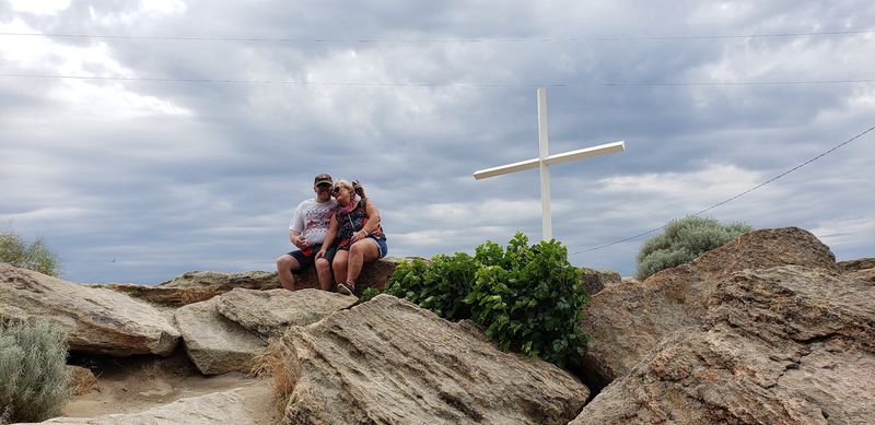A Popular Hiking Route Leads Visitors Up To The Landmark