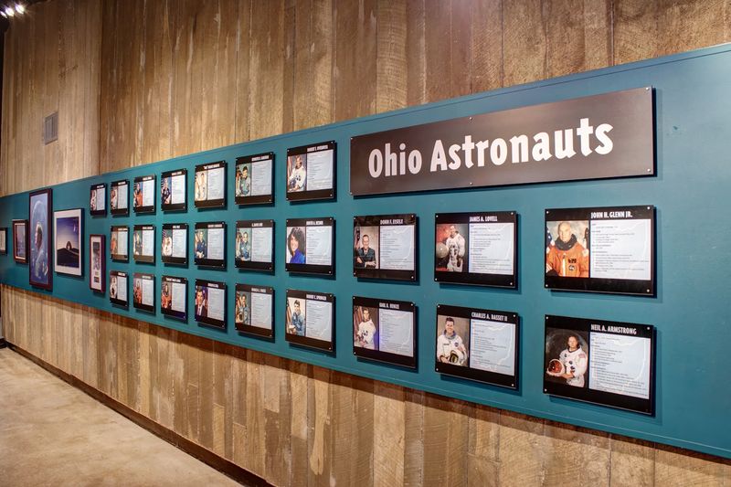 Ohio's Aviation Legacy And The 26 Astronaut Portrait Wall