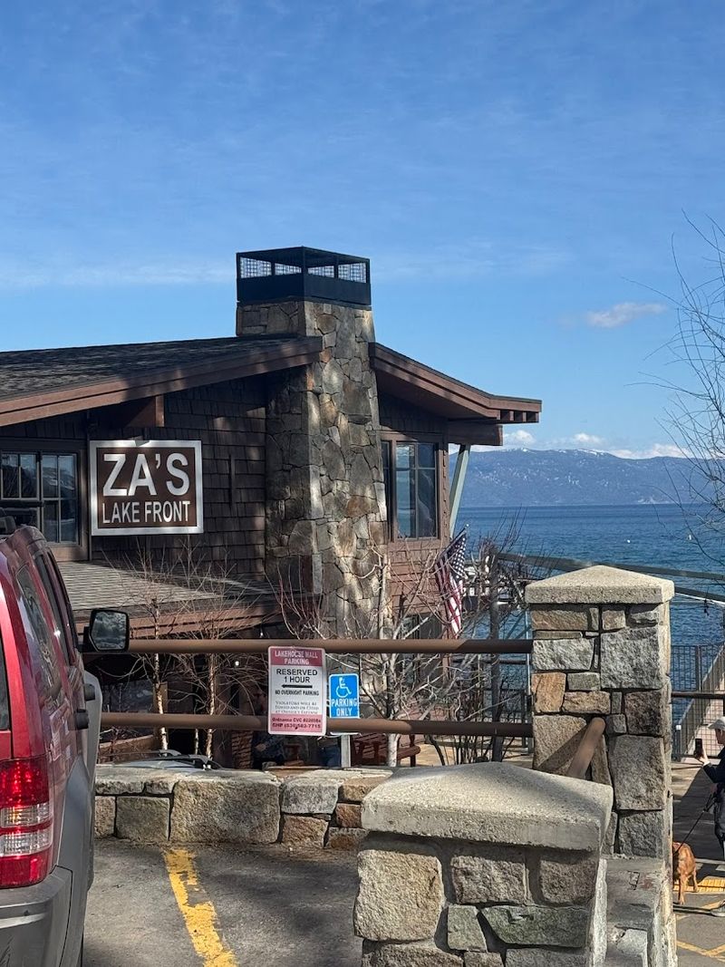 This Lakefront Grill Makes A California Meal Feel Like A Waterfront Escape - Decor Hint The Restaurant Has A Local Tahoe Story Behind It