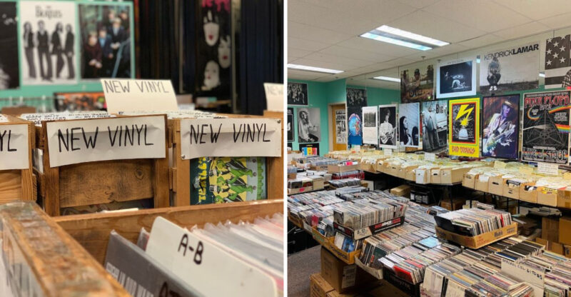 The Massive Georgia Music Store Featuring More Than A Million CDs, DVDs, And Vinyl Records