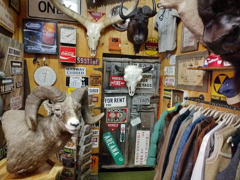 This Spooky Curiosity Shop In Idaho Feels Like Wandering Through A Haunted Attic - Decor Hint Taxidermy Adds The Haunted-Attic Mood