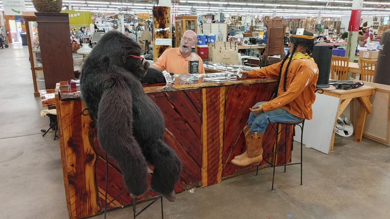 A Leather Shop That Stands Out Among All The Booths