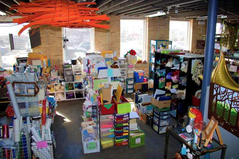 This Illinois Creative Reuse Store Is A Thrifter's Dream For Art Supplies - Decor Hint Tips For Getting The Most Out Of Your Visit