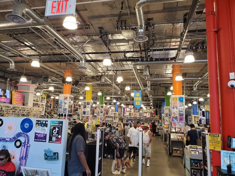 The Massive California Music Store With More Than A Million CDs, DVDs, And Vinyl Records - Decor Hint The Store Still Feels Like A Tourist Stop With Local Energy