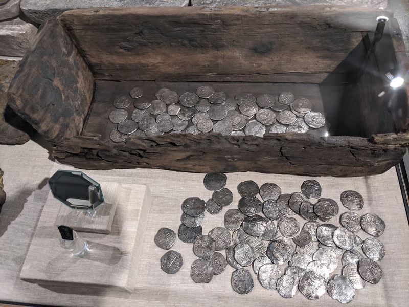 Silver Coins And Pieces Of Eight Everywhere You Look