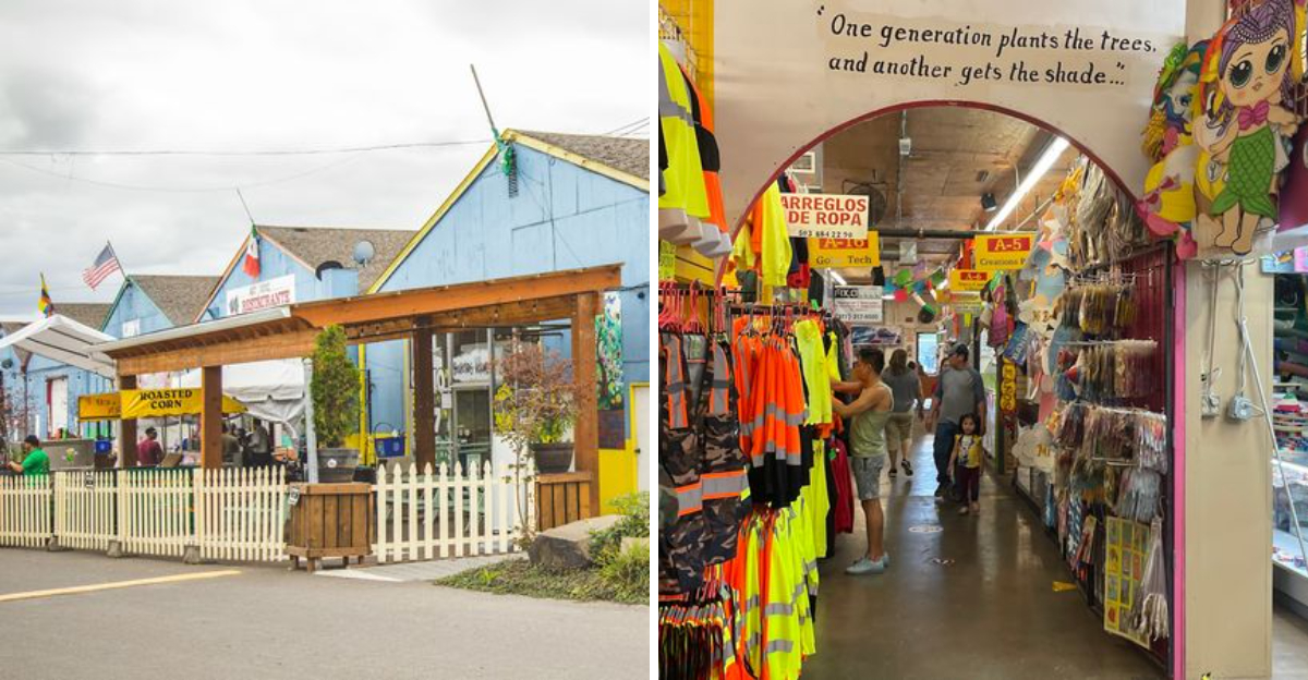 The Oregon Flea Market Locals Love Turning Into A Weekend Tradition - Decor Hint