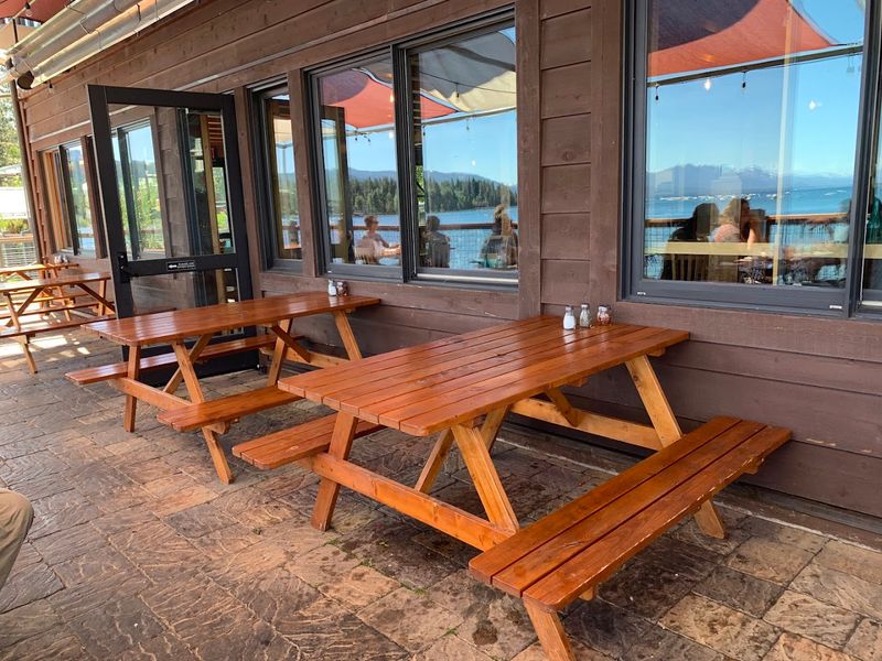 This Lakefront Grill Makes A California Meal Feel Like A Waterfront Escape - Decor Hint The First-Come Seating Keeps The Place Relaxed