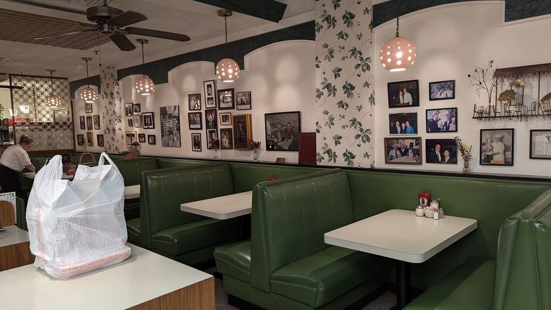 Green Vinyl Booths And A Room Full Of Memories
