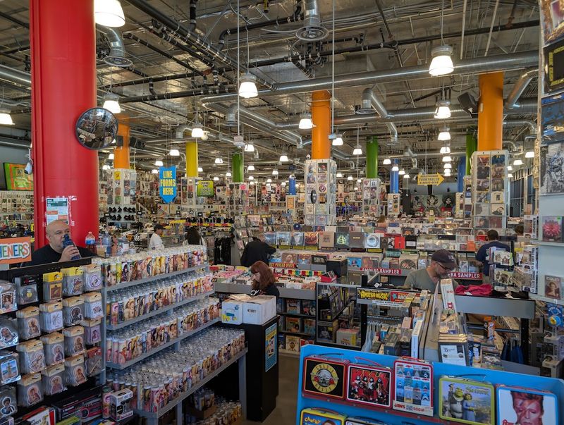 The Massive California Music Store With More Than A Million CDs, DVDs, And Vinyl Records - Decor Hint Collectibles Make The Trip Bigger Than Records