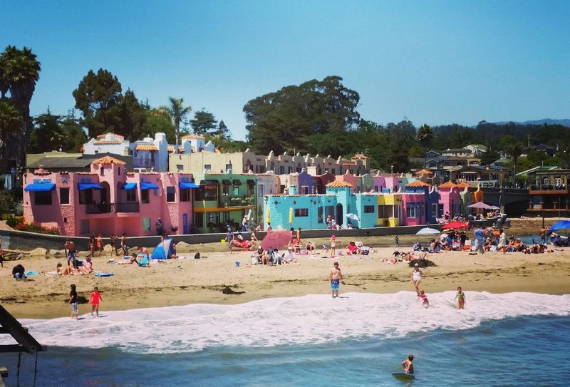 Capitola Beach Keeps The Setting Soft And Scenic